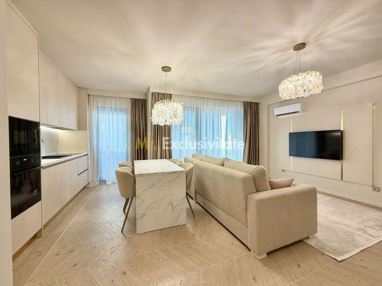 Apartament cu 3 camere semidecomandat, mobilat în Mărăști