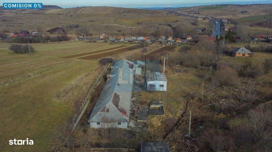 Comision 0%! Teren, 7400 mp constructie 826 mp, Paniceni Cluj - 3