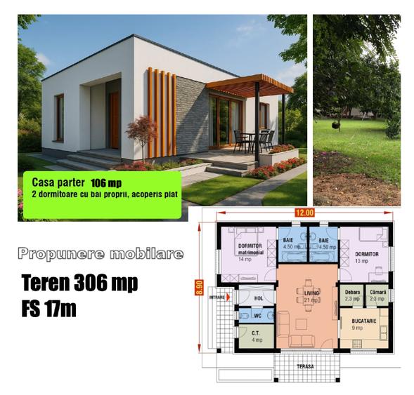 Teren P+1E zona Dambovita | 306 mp | FS 17m | langa Mall Shopping City - 5