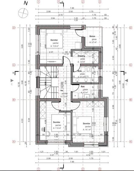 Casa individuala Narciselor 4 camere si teren 440 mp - 18