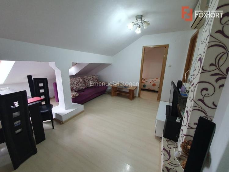 Apartament 3 camere, open space, 63 mp la mansarda | zona Steaua