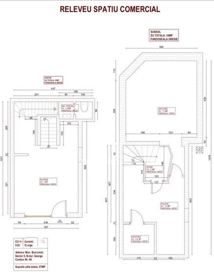 Spatiu Comercial 57 mp | Piata de flori | Renovat | George Cosbuc - 1