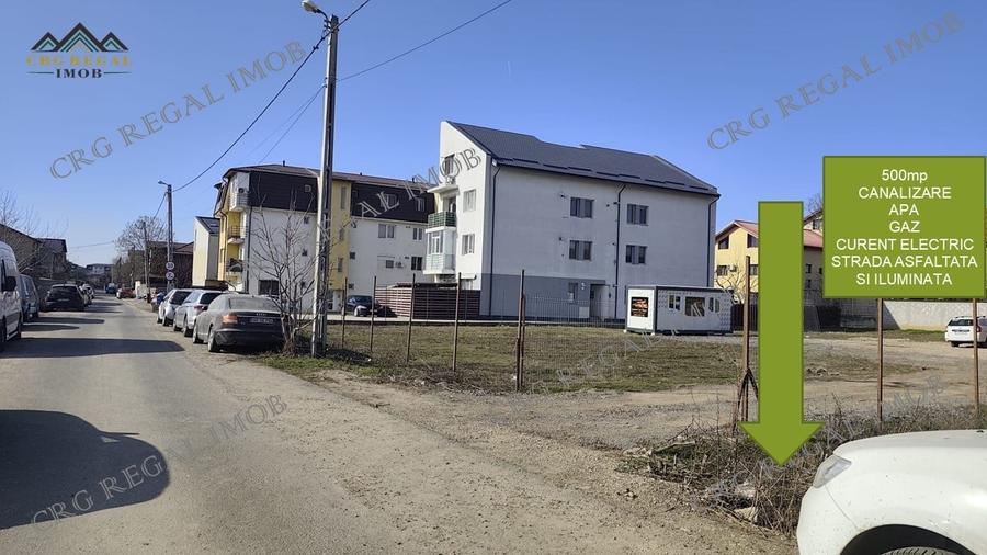 Teren Constructii Popesti Canalizare Apa Curent Asfalt Regim P+2E+M - 4