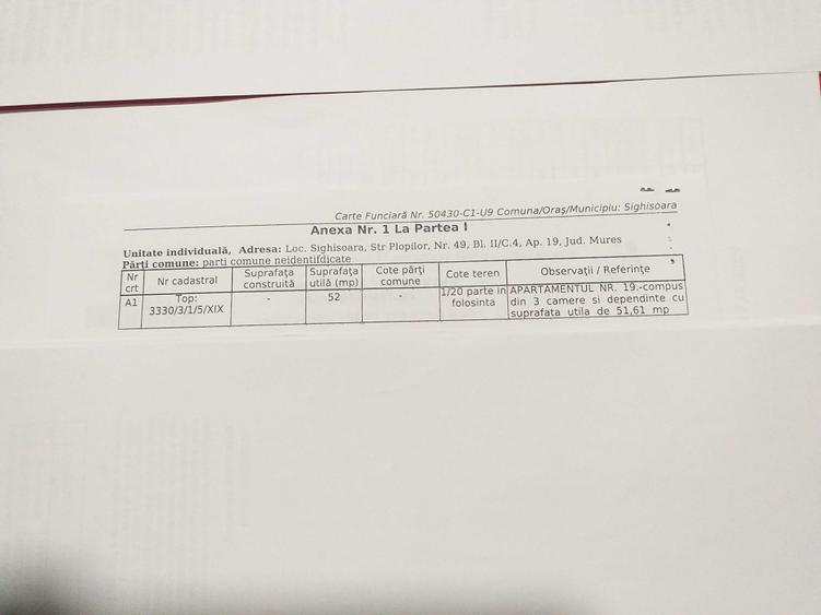 Apartament 3 camere conf.2 - str.Plopilor 49 - 3