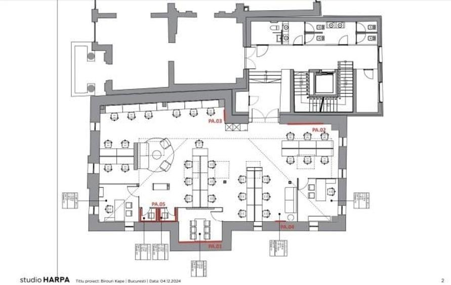 Spatiu pentru birouri zona Lahovari - 233 mp - 5