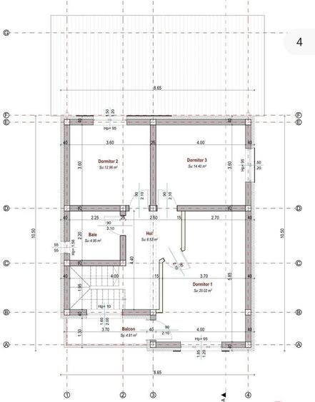 Casa de vanzare in Moara 190?mp utili + garaj 31?mp, terasa 32?mp - 1