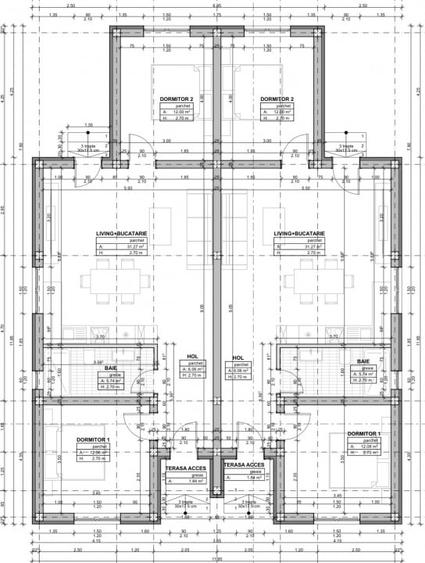 Duplex cu 3 camere - Cartier Asfaltat - Mosnita - 2