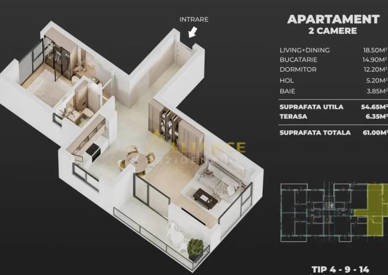 Apartamente 2 si 3 camere - Popesti Leordeni - 2
