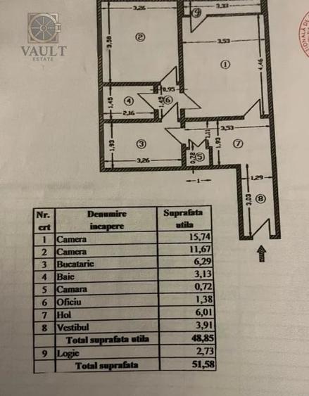 Apartament 2 camere Drumul Taberei-Metrou Raul Doamnei - 7