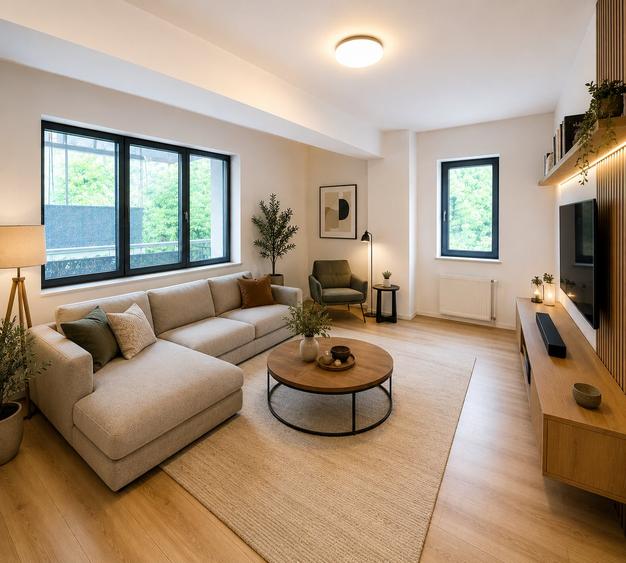 Apartament cu 2 camere decomandat în Valea Ialomiței