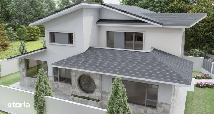 Super locatie, padure Rosu, vila in constructie 290 mp , teren 580 mp, - 17