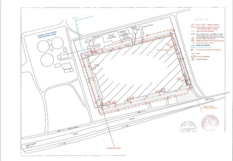 Spațiu industrial, de 30,130 mp, în Central