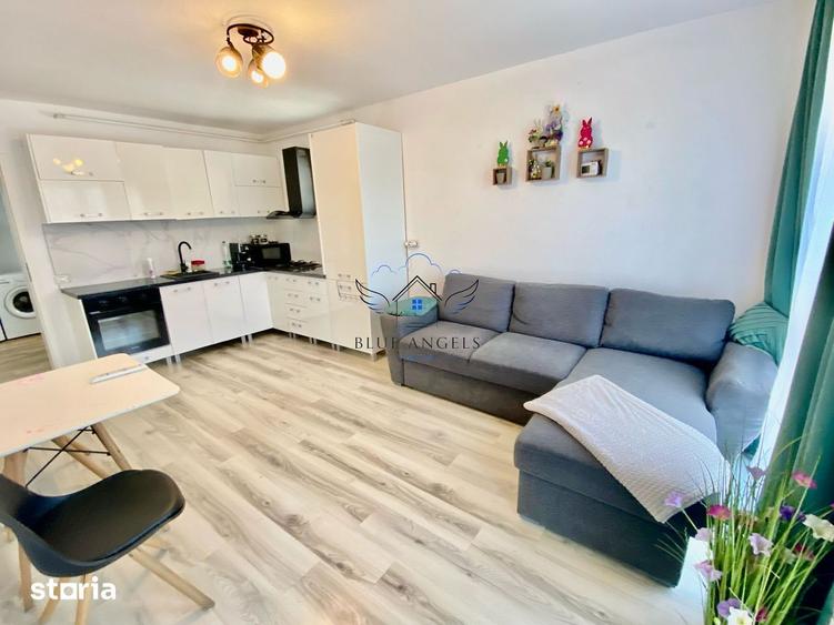 Apartament cu 2 camere, mobilat în Sânpetru