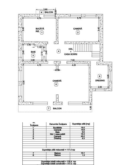 Casa zona Porolissum 616 ari teren Pret 257.000eur - 5