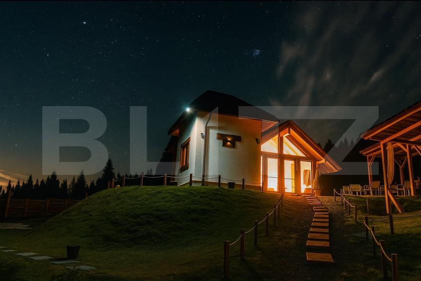 Afacere la cheie pensiune complet utilata si mobilata,energie verde, natura pura - 7