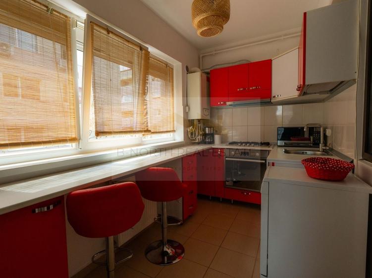 2 camere de închiriat, loc parcare, metrou Dimitrie Leonida - 12