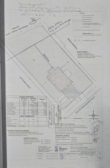 Casa tip parter Poiana Lacului teren 1456mp - 2