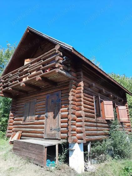 Casa din lemn rotund tratat 60mp pentru relocare - 8