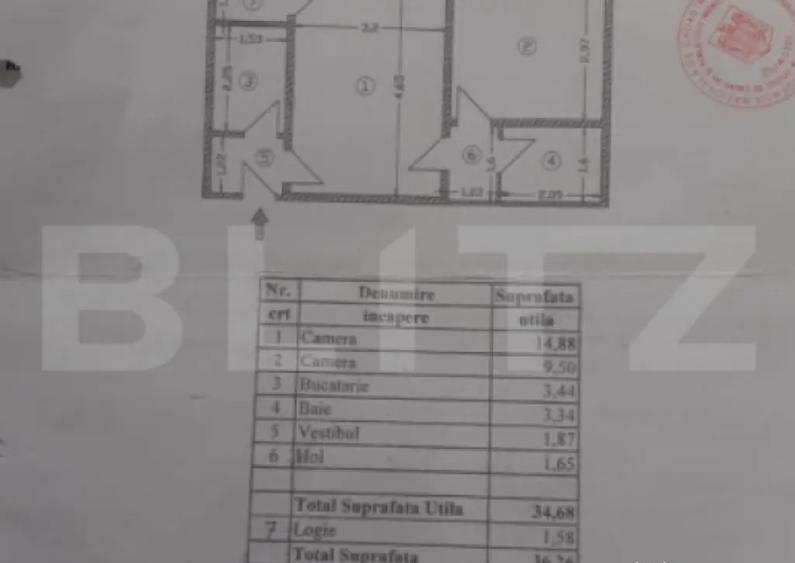 Apartament cu 2 camere, zona Parc Humulesti - Salaj - 10