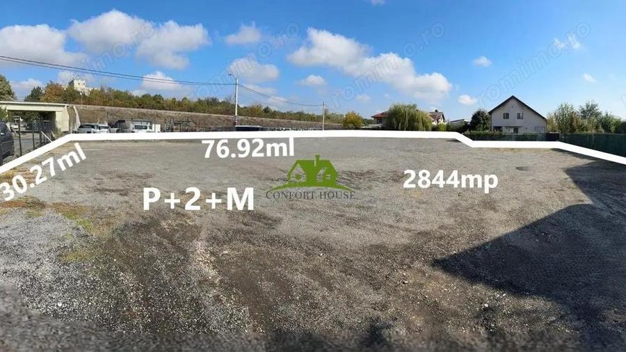 Otopeni intravilan 2.844 mp, col? stradal, deschidere dubla - C.U. - 10