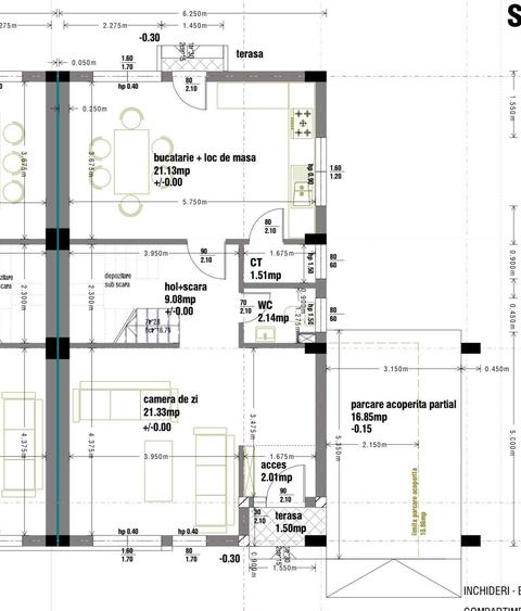 Casa Individuala Cuplata de vanzare in Paulesti 120 mp utili - 5