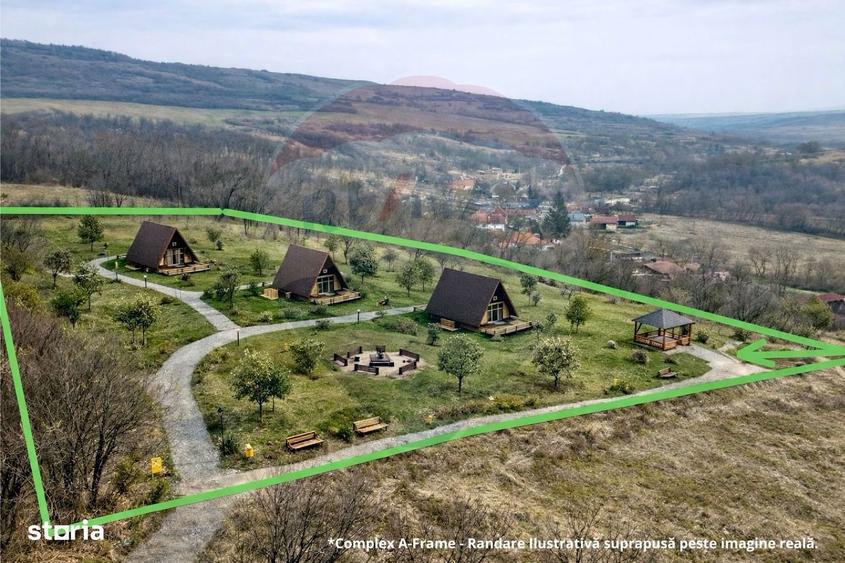 Teren Intravilan 4900mp Dabaca - Cluj - Proiect Turism Rural - 1