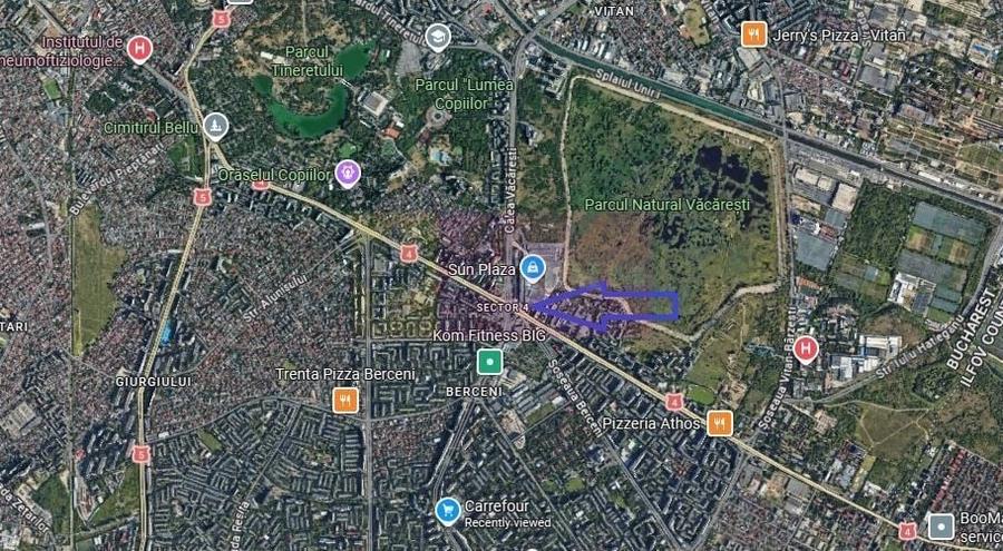 Teren intravilan 210 mp, Metrou Piata Sudului - SUN PLAZA - 2