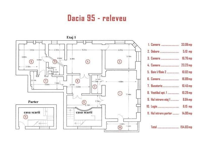 Apartament în Vila | Blv. Dacia | 155mp - 34