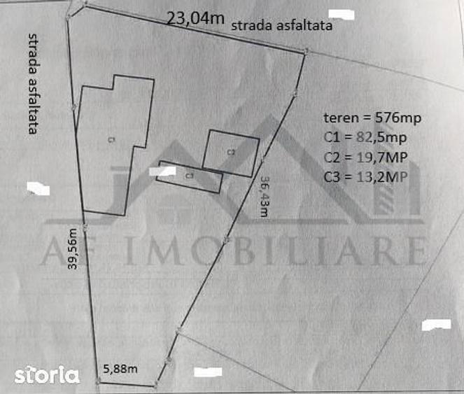 Tatarasi zona Piata Chirila teren 576mp cu casa si anexe (pretabil si - 2