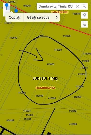 COMISION 0 | Teren extravilan arabil | 30.000 mp | Zona Dumbravita - 4