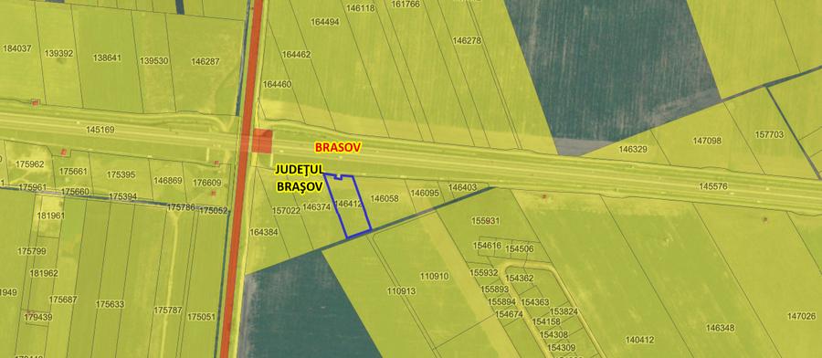 Teren intravilan Brasov pentru gradina - 1