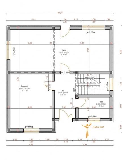 BÂRNOVA - Casă individuală P+M+POD, 145 mp + 789 mp teren - 7