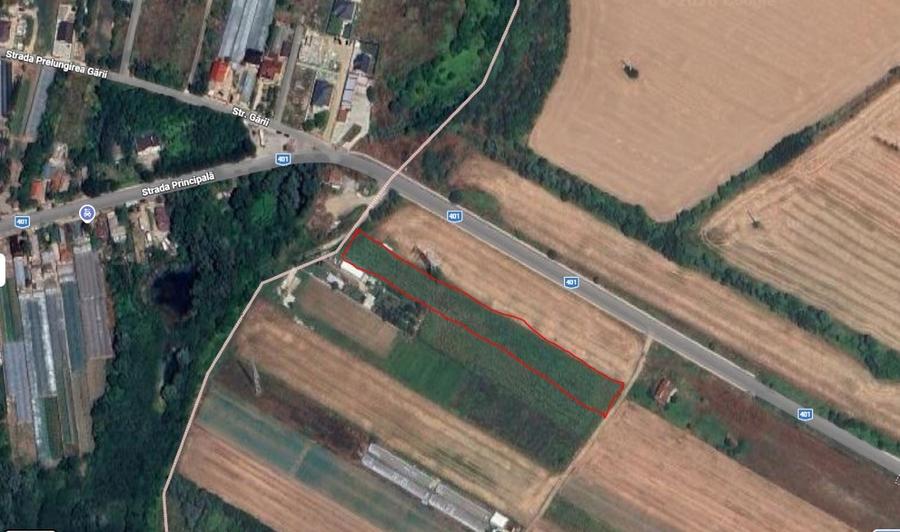 Teren Construcții intravilan de 5150 mp, în Vidra