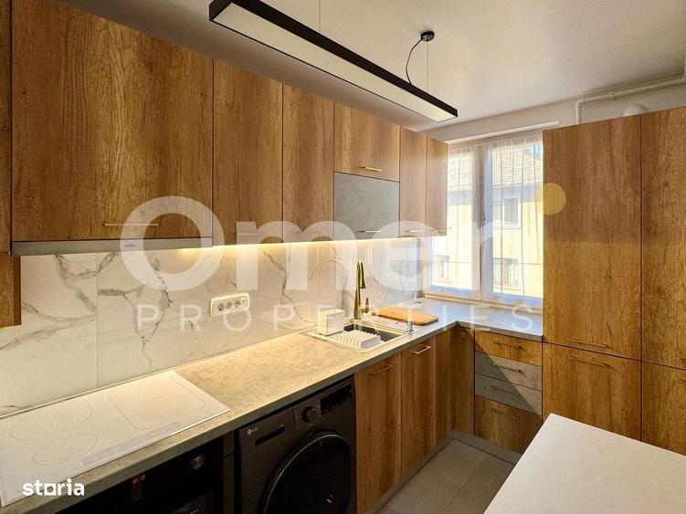 Apartament cu 2 camere decomandat, mobilat în Republicii