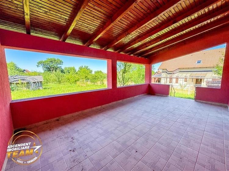 FILM! Casa noua,Covasna,cu fotovoltaic, garaj,curte,2 terase,langa partie,viitor - 26