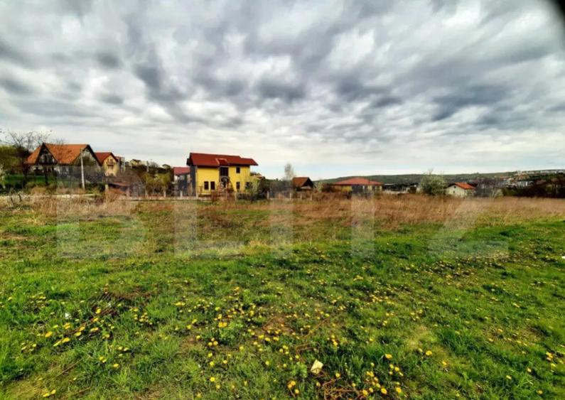 Teren intravilan 1000mp,cu Puz aprobat prin HCL,in Borhanci - 1