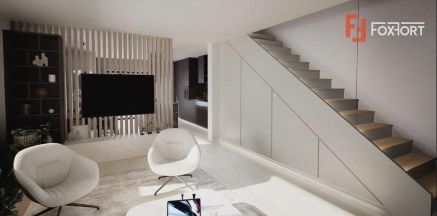 Casa tip Duplex arhitectura modernista zona Lipovei strada linistita - ID V5191 - 11