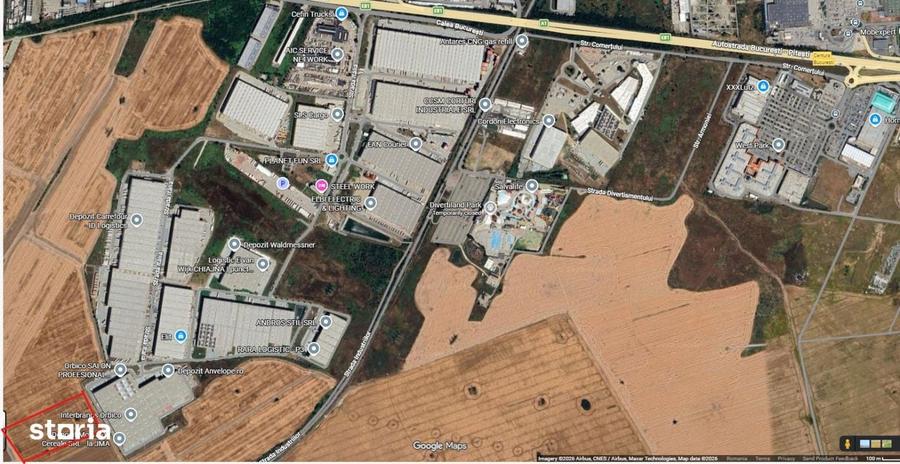 Teren de vanzare |13852 mp | 25 Euro/MP| Acces U?or |Zona Industriala| - 4