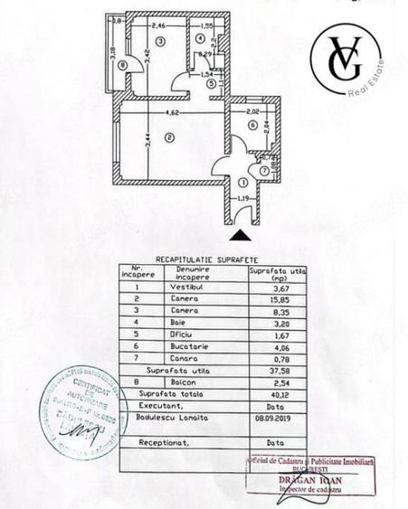Apartament 2 camere - Piata Victoriei - Renovat complet - 1