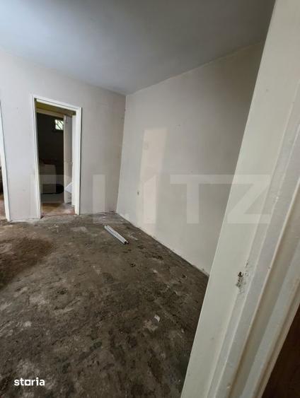 Apartament cu 2 camere la parter- nerenovat - 3