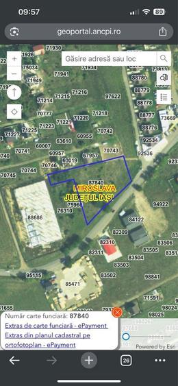 Teren intravilan MIROSLAVA 4.023 mp - 1