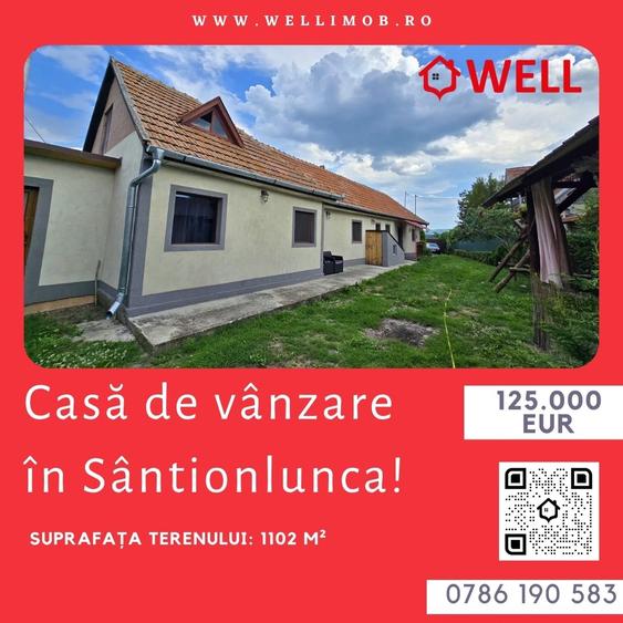 Casă de vânzare în Sântionlunca! - 1