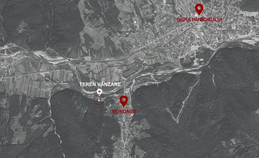 Teren intravilan de vânzare - casă de vacanță/locuință, Voroneț - Bucovina - 3