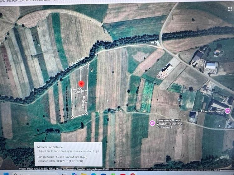 Teren intravilan de vânzare – Luncă Voroneț (Gura Humorului) - 3