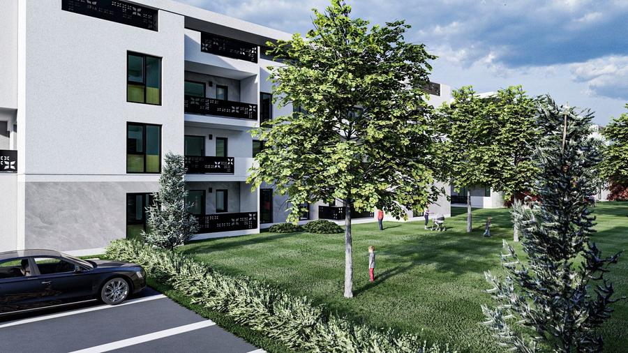 Apartament cu 2 camere decomandat în Exterior Nord