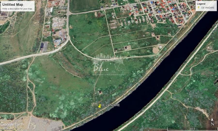 Teren Construcții intravilan de 585 mp, în Lumina