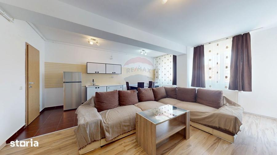 Apartament cu 2 camere semidecomandat în Valea Cetății