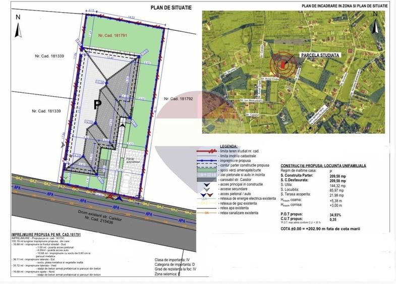 Casă individuală cu 5 camere cu Teren 600 Mp în Dealuri Oradea