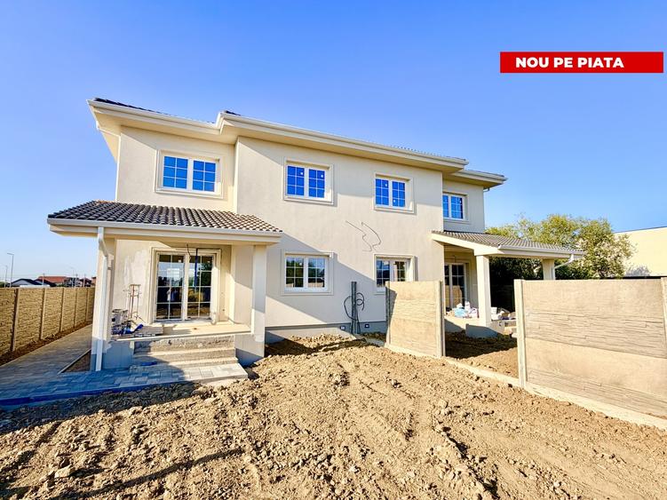 Duplex cu 4 camere cu Canalizare în Moșnița Nouă