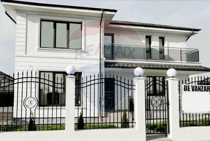 Buftea - Vila noua cu 5 camere, 3 bai, 141 mp utili, finisaje premium